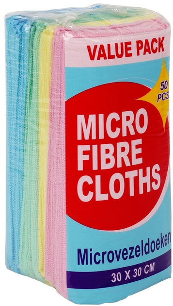 Zestaw ściereczek kuchennych Vilde mikrofibra 30x30 cm 50 szt (8721037082723) - obraz 3