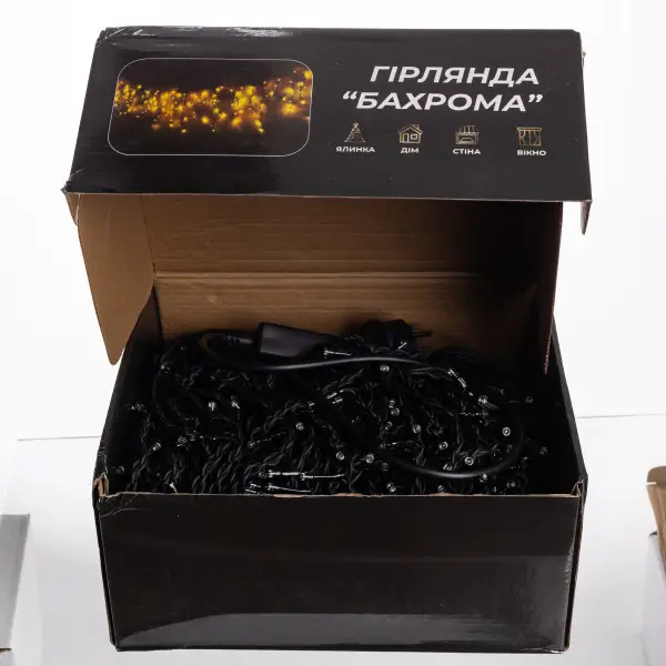 Гірлянда світлодіодна Бахрома Garlando 50 м 840 LED від мережі (LUG-50MBML) - зображення 5