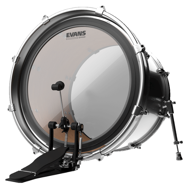 Пластик для бас-барабана Evans BD18EMAD 18" Emad Clear Bass - Фото 2 Пластик для бас-барабана Evans BD18EMAD 18" Emad Clear Bass - зображення 2