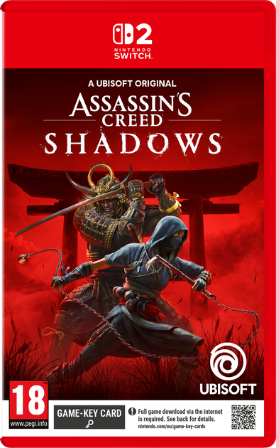 Гра Nintendo Switch 2 Assassin’s Creed Shadows (Game-Key Card) (3307216307495) - зображення 1