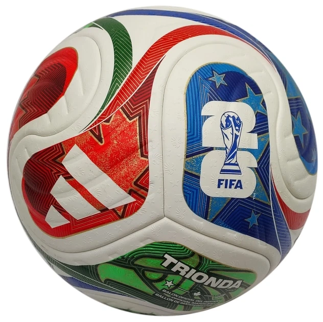М'яч футбольний Adidas Trionda OMB World Cup 26 JD8021 (розмір 5) FIFA QUALITY PRO - зображення 7