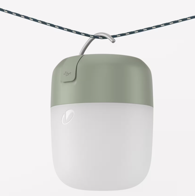 Фонарь для Походов/Кемпинга QUECHUA (200 Люмен) 4 Режима Порт USB-C Зеленый - Фото 2 Фонарь для Походов/Кемпинга QUECHUA (200 Люмен) 4 Режима Порт USB-C Зеленый - изображение 2