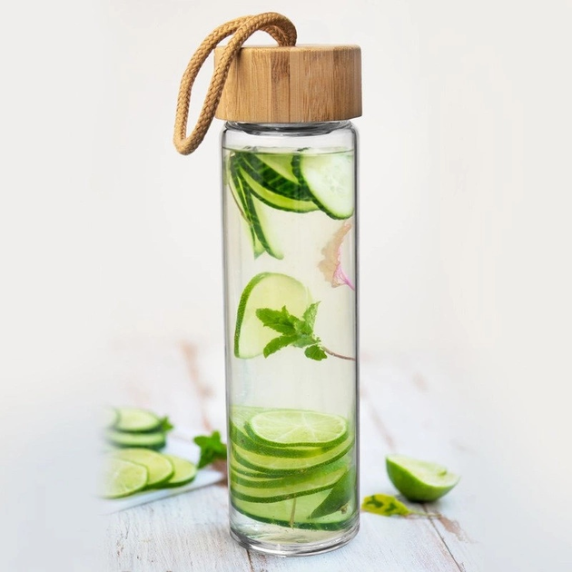 Butelka na wodę Orion z sitkiem 450 ml (8592381175641) - obraz 5