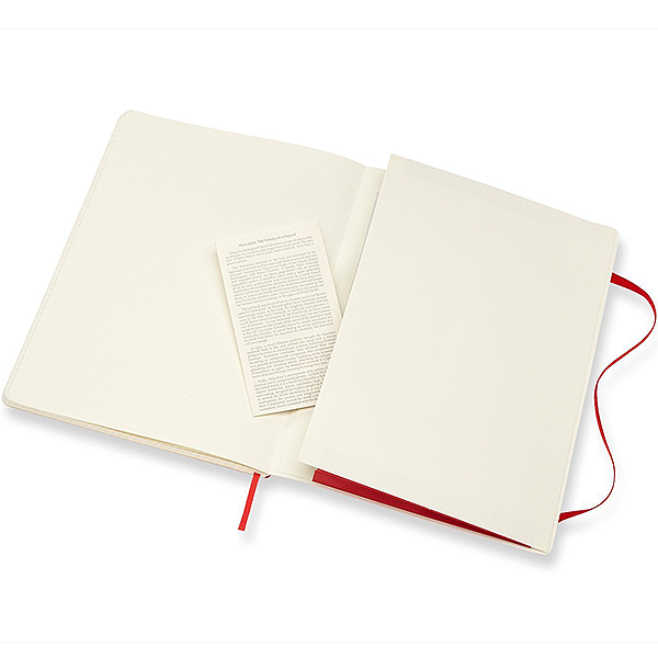 Великий блокнот Moleskine Classic Червоний Чисті листи - зображення 5