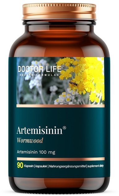Харчова добавка Doctor Life Артемізинін Полин 90 капсул (5905692385570) - зображення 1