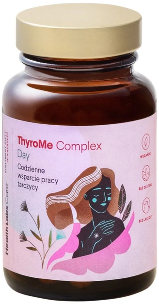 Suplement diety HealthLabs Care ThyroMe Complex ThyroMe Morning 30 kapsułek + ThyroMe Day 30 kapsułek + ThyroMe Night 30 kapsułek (5906146791091) - obraz 4