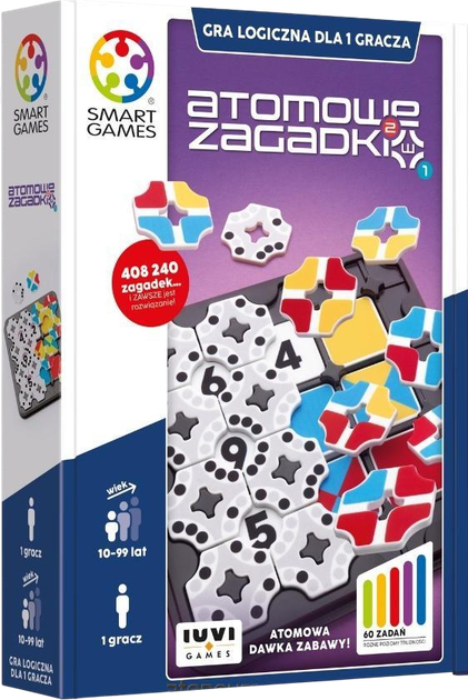 Łamigłówka IUVI Games Smart Games Atomowe Zagadki (5906700248405) - obraz 1