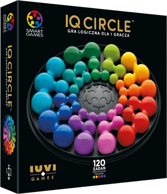 Łamigłówka IUVI Games Smart Games IQ Circle Deluxe (5906700248351) - obraz 1