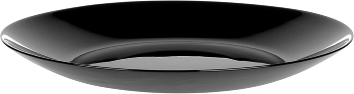 Zestaw talerzy obiadowych Vilde szklanych 25.5 cm 6 szt Czarny (5904316493424) - obraz 3