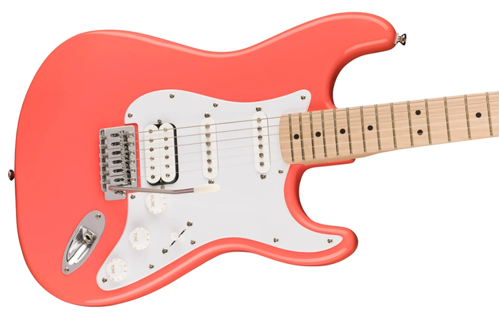Електрогітара Squier By Fender Sonic Stratocaster HSS MN TAHITY CORAL - зображення 3