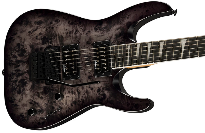 Електрогітара Jackson JS Series JS32 Dinky Arch Top Transparent Black - зображення 3