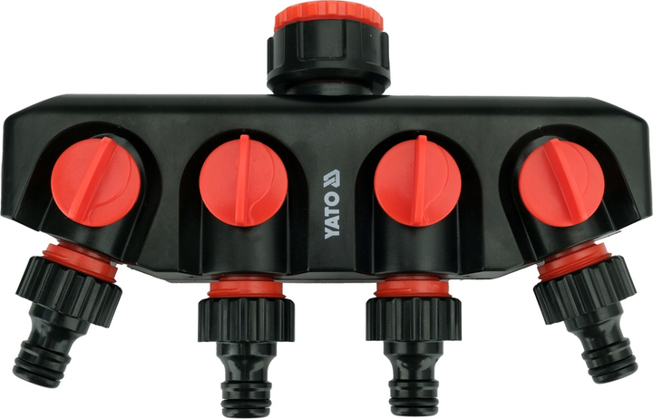 Rozdzielacz wody czterodrożny YATO YT-89103 - obraz 1