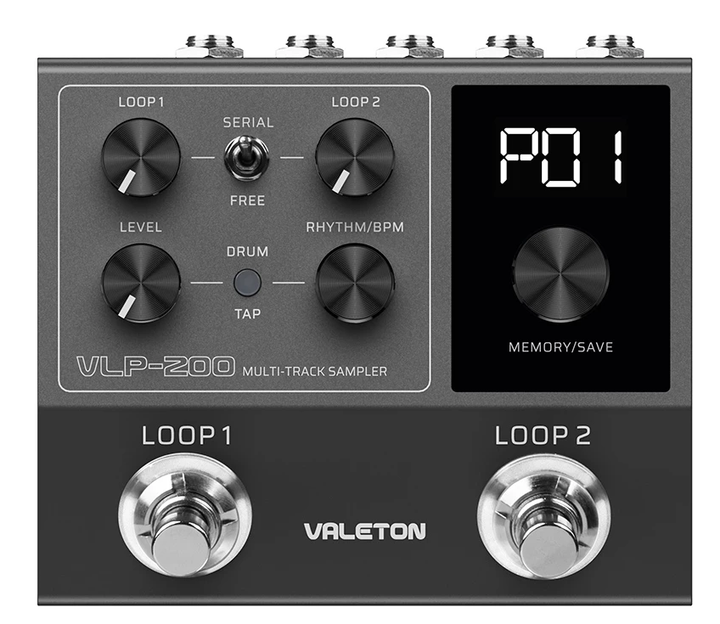 Процесор эффектов HOTONE AUDIO VALETON VLP-200 STEREO DUAL LOOPER - Фото 1 Процесор эффектов HOTONE AUDIO VALETON VLP-200 STEREO DUAL LOOPER - изображение 1