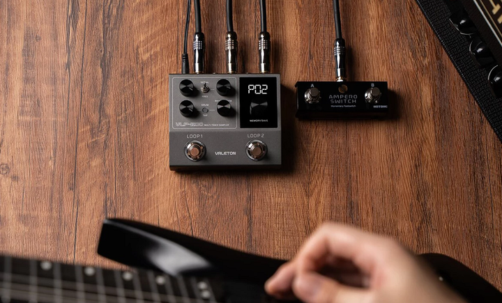 Процесор эффектов HOTONE AUDIO VALETON VLP-200 STEREO DUAL LOOPER - Фото 5 Процесор эффектов HOTONE AUDIO VALETON VLP-200 STEREO DUAL LOOPER - изображение 5