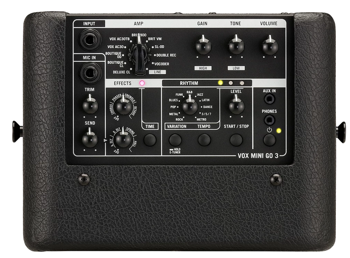 Гитарный комбоусилитель VOX MINI GO 3 - Фото 5 Гитарный комбоусилитель VOX MINI GO 3 - изображение 5
