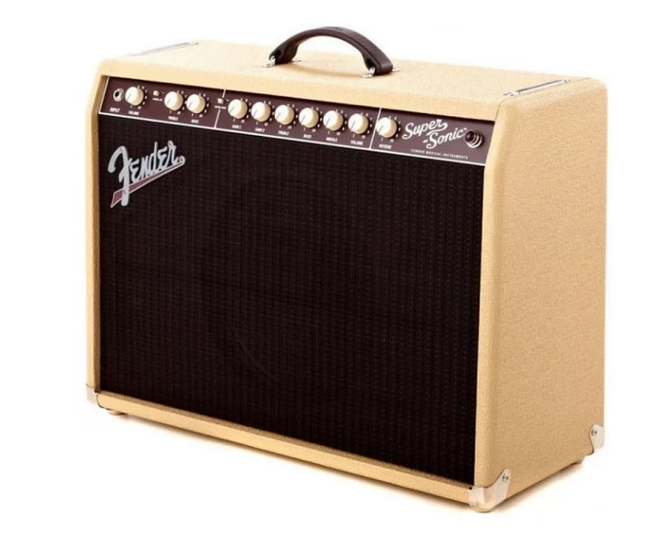 Гитарный комбоусилитель Fender Super-Sonic 22 Blonde - Фото 1 Гитарный комбоусилитель Fender Super-Sonic 22 Blonde - изображение 1