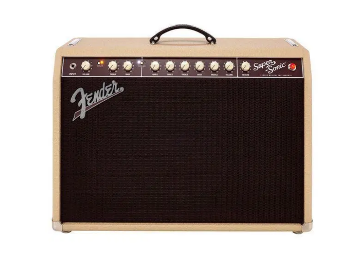 Гитарный комбоусилитель Fender Super-Sonic 22 Blonde - Фото 2 Гитарный комбоусилитель Fender Super-Sonic 22 Blonde - изображение 2