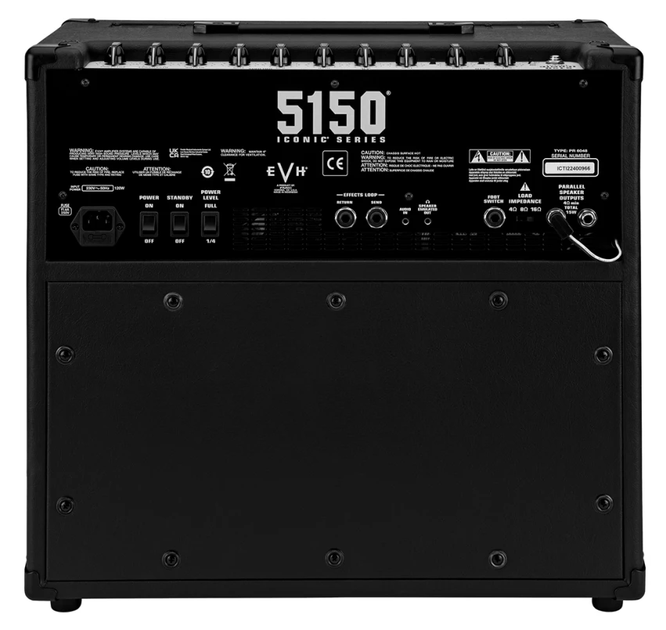 Гитарный комбоусилитель EVH 5150 Iconic Series Combo 1x10 Black - изображение 2