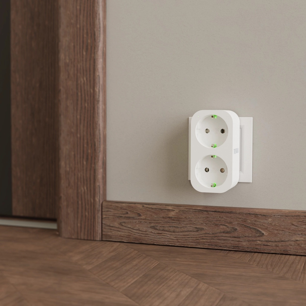 Inteligentne podwójne gniazdko Tesla Smart Plug Dual SD300 Wi-Fi 3680 W (TSL-SPL-SPD300) - obraz 6