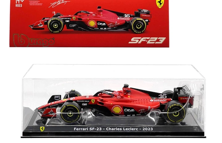 Колекційна Модель Bburago F1 Ferrari SF-23 #16 Charles Leclerc