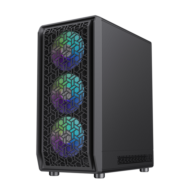 Корпус для ПК GameMax Forge A Tempered Glass Black ATX без БЖ - изображение 2