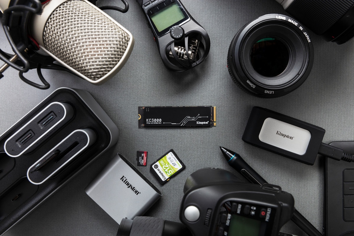 Kingston SSD KC3000 1TB M.2 2280 NVMe PCIe Gen 4.0 x4 3D TLC NAND (SKC3000S/1024G) (955555903034062) - Уцінка - зображення 6