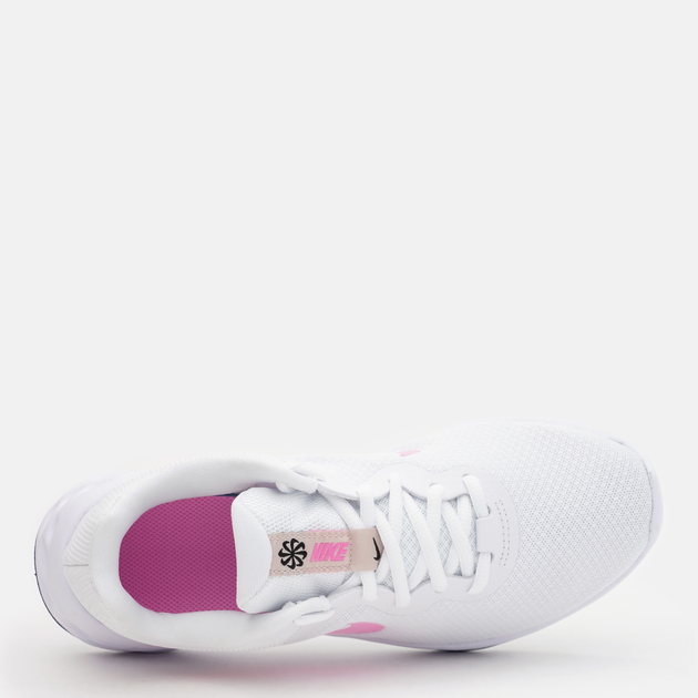 Жіночі кросівки для бігу Nike Revolution 6 Next Nature DC3729-103 41 Білі (196153724266) (955555904799960) - Уцінка - зображення 6