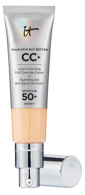 CC Krem It Cosmetics Your Skin But Better with SPF 50+ Light Medium 32 ml (3605971979262) (955555912090774) - Outlet - obraz 1