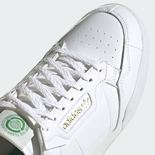 Жіночі кеди низькі adidas Originals Continental 80 FY5468 39.5 (6UK) 24.5 см Білий/Зелений (4064036363559) (955555901354140) - Уцінка - зображення 8