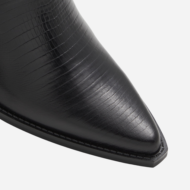 Kozaki kowbojki damskie wysokie ALDO 13472512-001 38.5 (8US) 24.7 cm Czarne (684444450685) (955555906535909) - Outlet - obraz 5