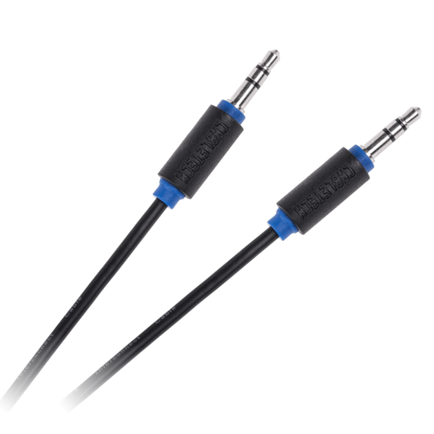 Audio кабель Cabletech Standart jack 3.5 штекер-штекер 1.8м Black - Фото 2 Audio кабель Cabletech Standart jack 3.5 штекер-штекер 1.8м Black - изображение 2