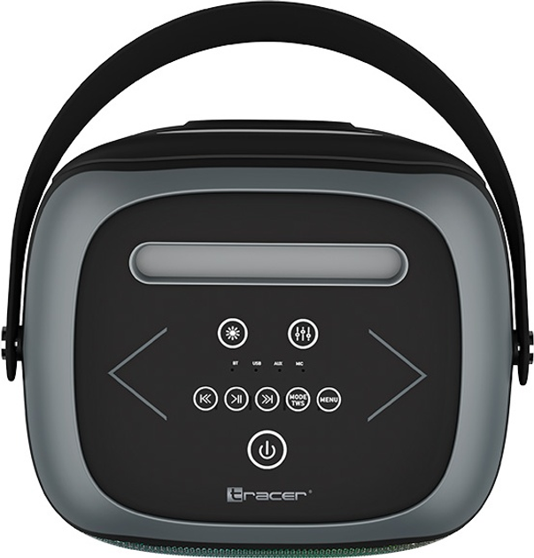 Портативна колонка Tracer Poweraudio King 2 BT TWS 50W RGB Black (TRAGLO47610) - зображення 4