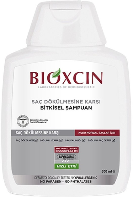 Szampon Bioxcin Genesis Classic Anti Hair Loss do włosów suchych i normalnych 300 ml (8697432090277) - obraz 1