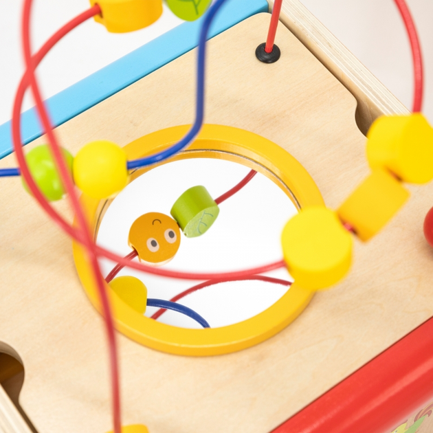 Kostka edukacyjna Viga 5 w 1 (6971608448003) - obraz 9