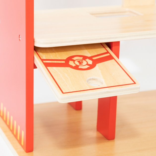 Drewniany garaż Viga Remiza Straży Pożarnej 14 elementów (6971608448010) - obraz 8