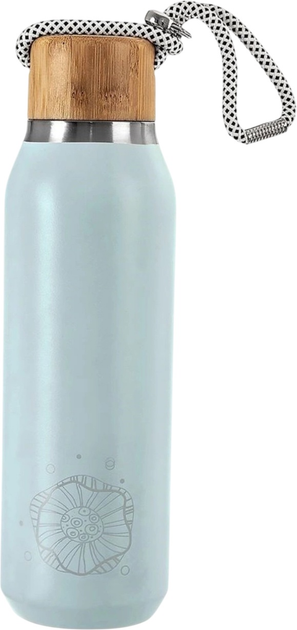 Butelka termiczna Orion ze stali nierdzewnej 600 ml Niebieska (8592381180959) - obraz 1