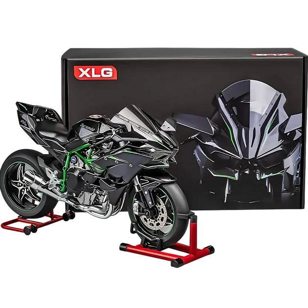 Коллекционная модель мотоцикла Kawasaki Ninja H2R 1:6 - Фото 1 Коллекционная модель мотоцикла Kawasaki Ninja H2R 1:6 - изображение 1