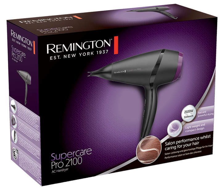 Фен професійний для волосся Remington AC7100 E51 2100 Вт - изображение 3