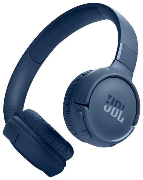 Гарнітура JBL TUNE 520BT Blue навушники блютус накладні сині - Фото 1 Гарнітура JBL TUNE 520BT Blue навушники блютус накладні сині - зображення 1