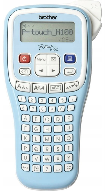 Принтер етикеток Brother PT-H100LB Light Blue (PTH100LB2XG1) - зображення 1