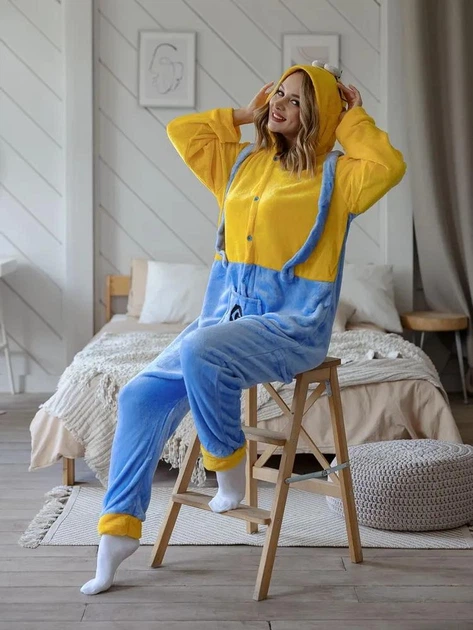 Пижама кигуруми Миньон Желтый Kigurumi kcr0026 S (149-159 см) - изображение 3