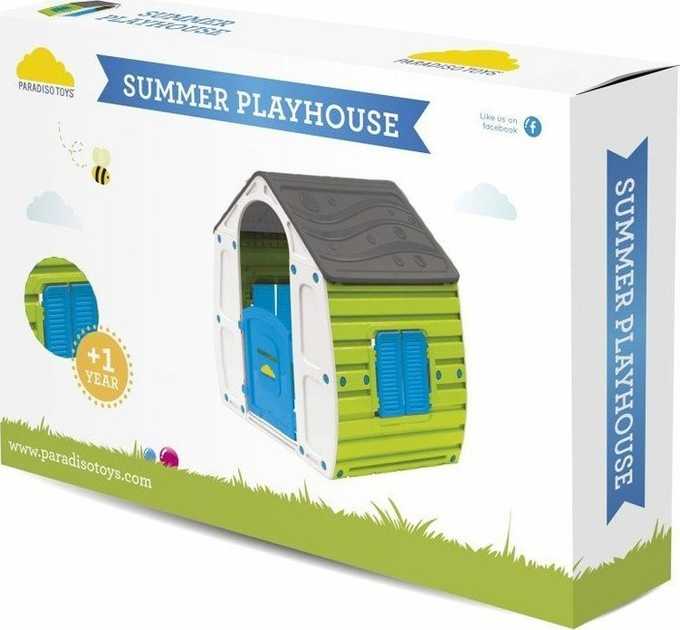 Domek Paradiso Toys Duży plastikowy ogrodowy dla dzieci (ZA4523) (5420051225279) - obraz 1