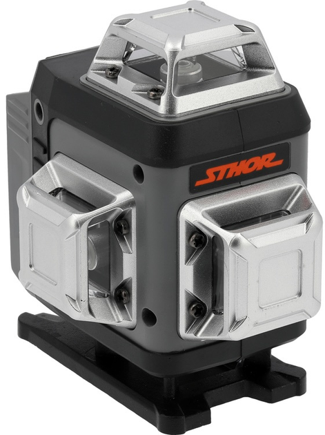 Poziomica laserowa na 4D-płaszczyźnie STHOR z zieloną wiązką 25 m 3.7 V (18007_sth) - obraz 2
