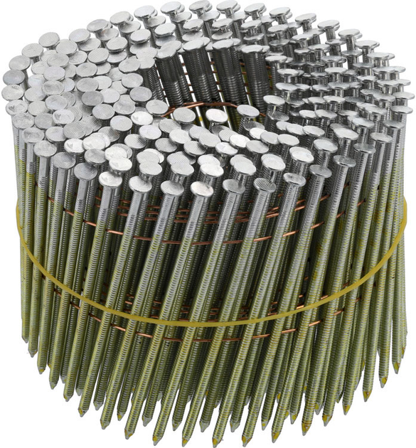 Gwoździe bębnowe VOREL do pistoletu pneumatycznego 90 mm Ø 2.8 mm 15-16˚ 3000 szt (YT-09212) - obraz 2