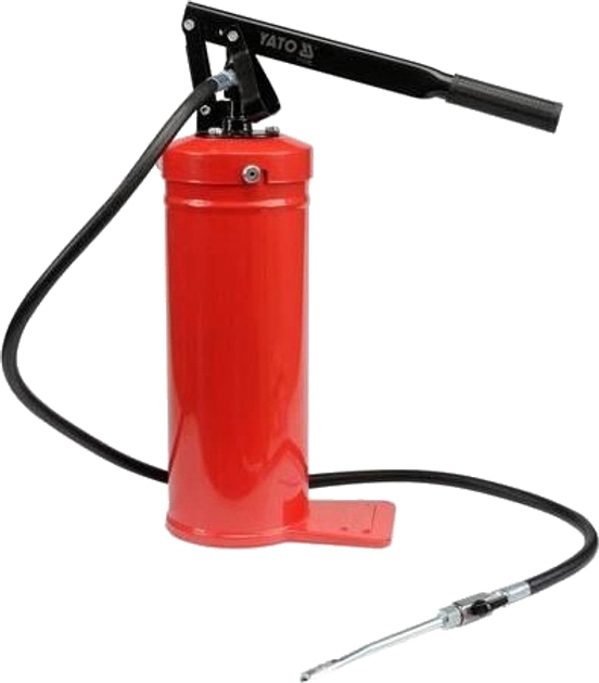 Tłocznik oleju ręczny YATO  8 l 13.8 MPa wąż 1.5 m (YT-07063) - obraz 1