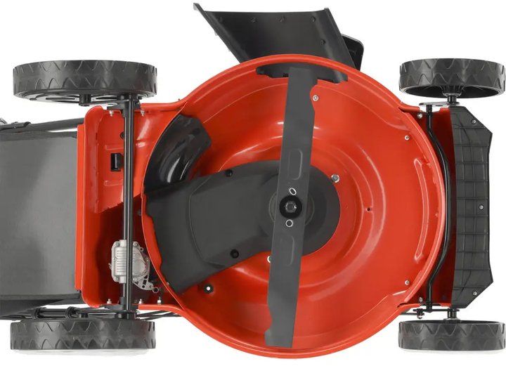 Газонокосарка бензинова YATO з приводом: 3.5 кВт ширина різання Ø= 53 см травозбірник 62 л (YT-85532) - зображення 10