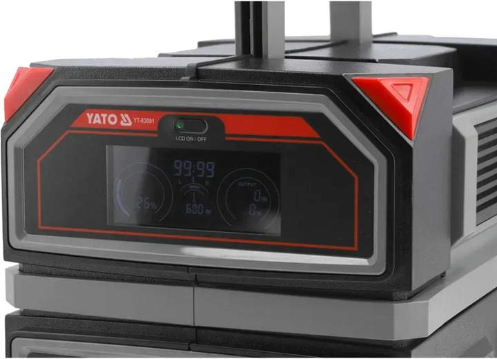 Stacja ładowania YATO 1200 W / 917 Wh / Li-ion (YT-83092) - obraz 6