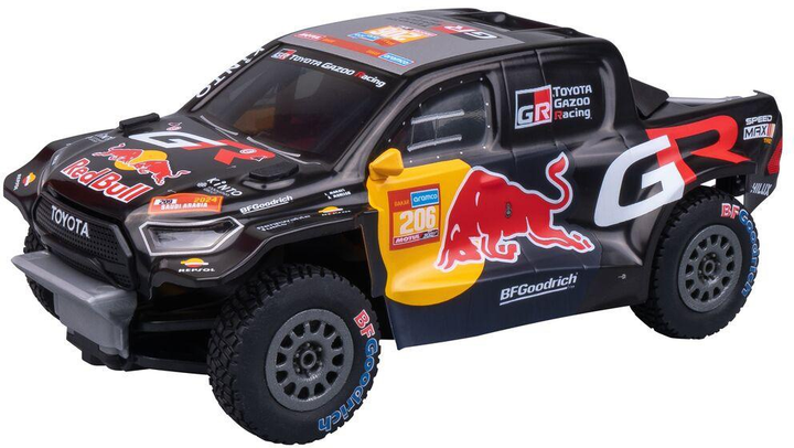 Радіокерований транспорт NIKKO Toyota GR Dakar #206 Lucas Moraes масштаб 1:18 (4894716105939) - зображення 6