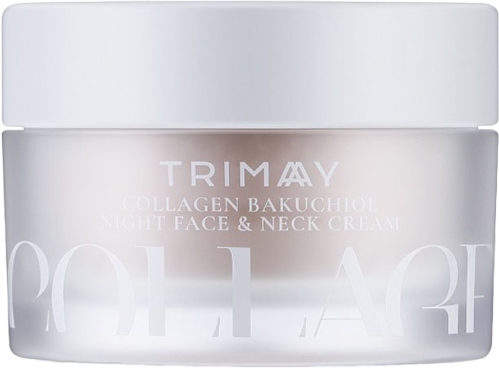 Krem do twarzy i szyi Trimay z kolagenem i bakuchiolem na noc 50 ml (8809822540471) - obraz 1