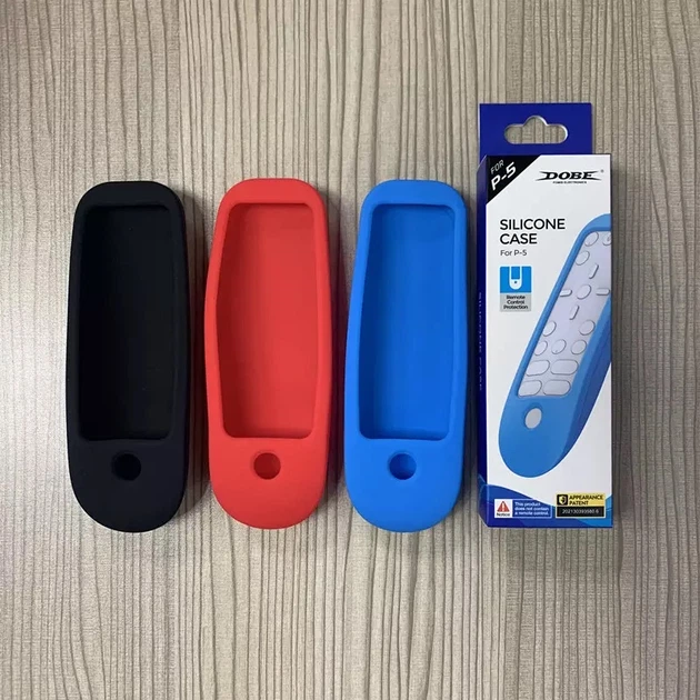 Силиконовый защитный черный чехол DOBE для пульта ДУ PlayStation 5 Media Remote для консоли Sony PlayStation 5 (PS5 / PS5 Digital Edition) - Фото 7 Силиконовый защитный черный чехол DOBE для пульта ДУ PlayStation 5 Media Remote для консоли Sony PlayStation 5 (PS5 / PS5 Digital Edition) - изображение 7